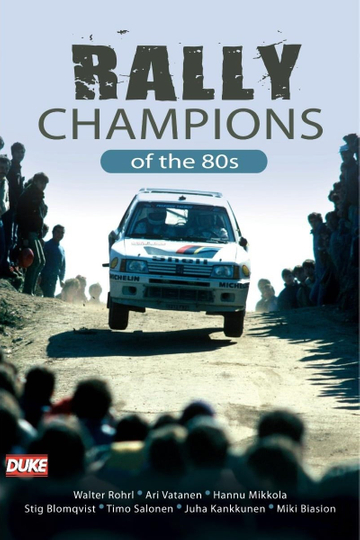 Rally Champions of the 80s Poster