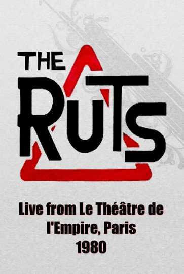 The Ruts: Live from Le Théâtre de l'Empire, Paris Poster