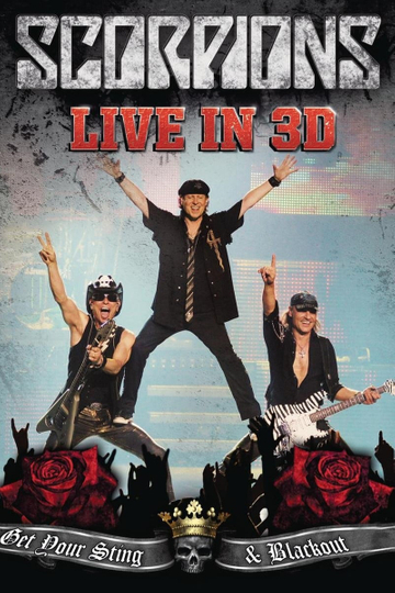 Scorpions: Live in 3D - Get Your Sting & Blackout Poster