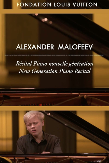 Alexander Malofeev Fondation Louis Vuitton Recital