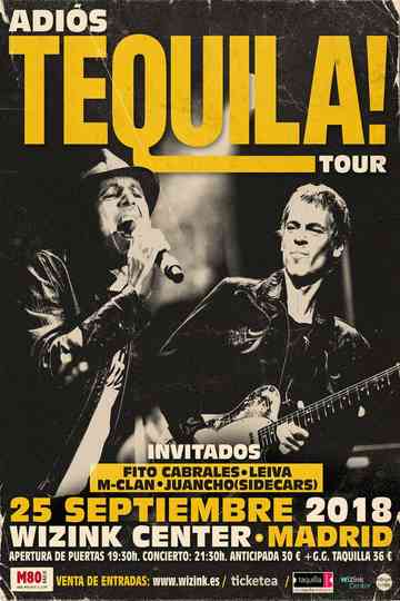 Adiós Tequila En Vivo poster