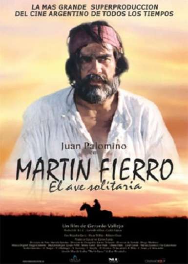 Martín Fierro el ave solitaria Poster