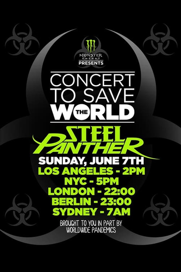 Steel Panther  Concert To Save The World