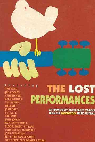 Woodstock: The Lost Performances Poster