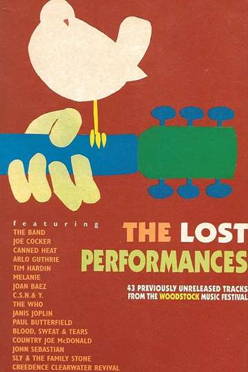 Woodstock The Lost Performances Poster