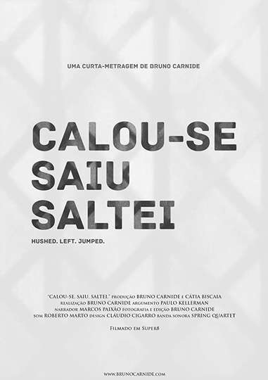 Calouse Saiu Saltei Poster