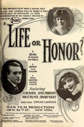Life or Honor Poster