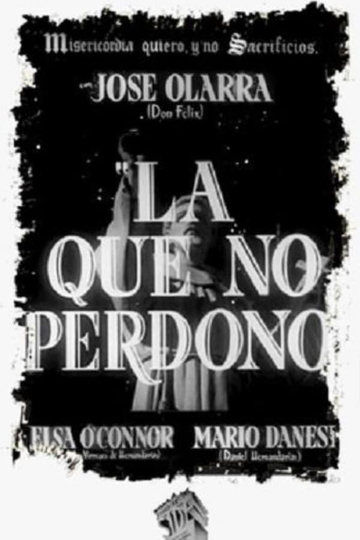 La que no perdonó Poster