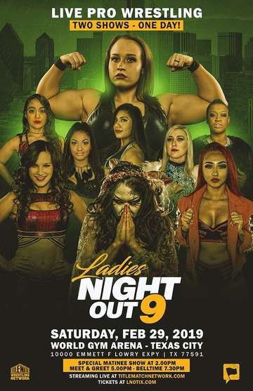 ROW Ladies Night Out 9 Poster