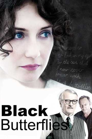 Black Butterflies Poster