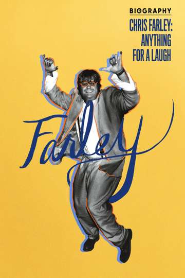 Chris Farley Anything for a Laugh Poster