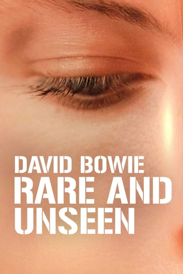 David Bowie Rare and Unseen Poster