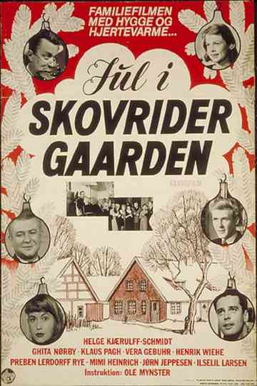 Jul i Skovridergaarden Poster
