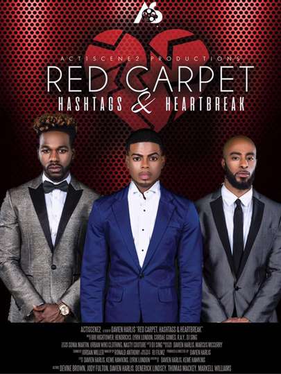 Red Carpet Hashtags Heartbreak Poster