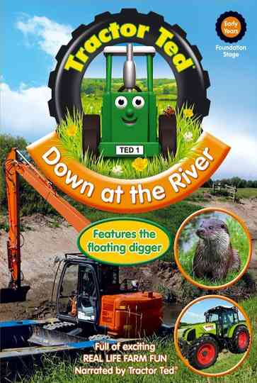 Tractor Ted Down at the River Poster