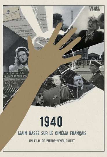1940 Taking over French Cinema Poster