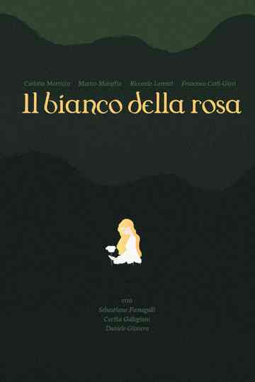 il bianco della rosa Poster
