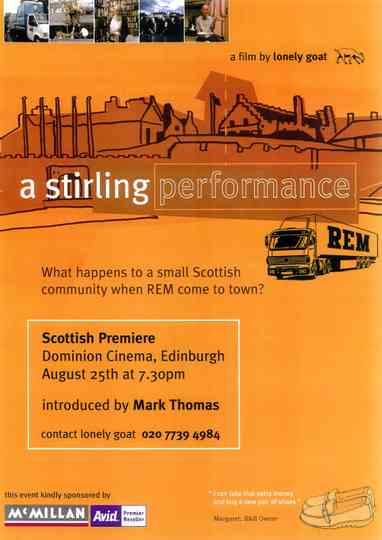 R.E.M.: A Stirling Performance