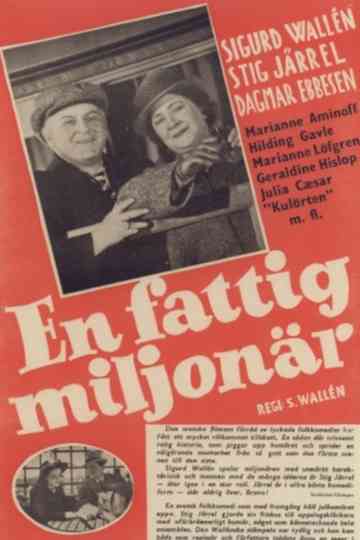 En fattig miljonär Poster
