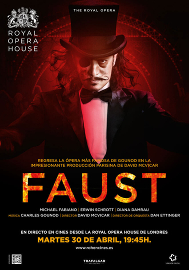 The Royal Opera House: Faust Poster