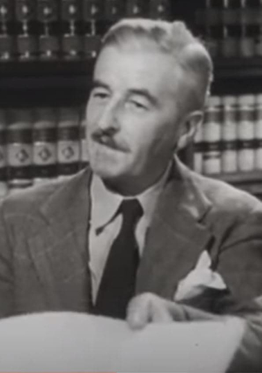 William Faulkner on his native soil in Oxford, Mississippi