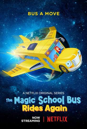 The Magic School Bus Rides Again Kids in Space Poster