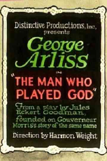 The Man Who Played God Poster
