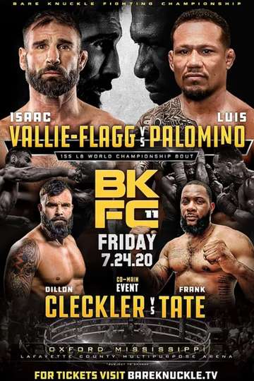 Bare Knuckle Fighting Championship 11 Poster