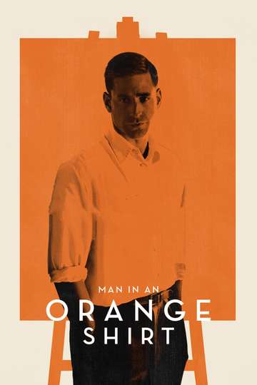 Man in an Orange Shirt Poster