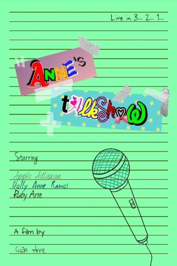 Annes Talkshow Poster