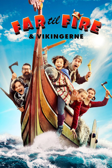 Father of Four and the Vikings Poster