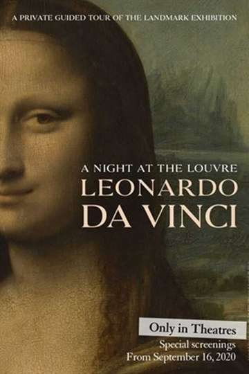 A Night at the Louvre Leonardo da Vinci Poster