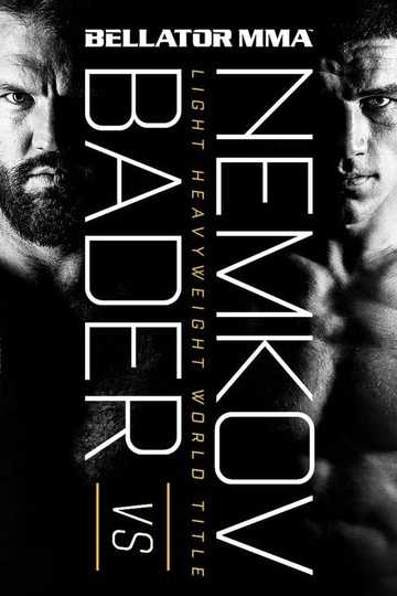 Bellator 244 Bader vs Nemkov Poster