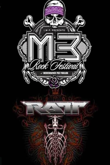 Ratt  Live at M3 Rock Festival Poster