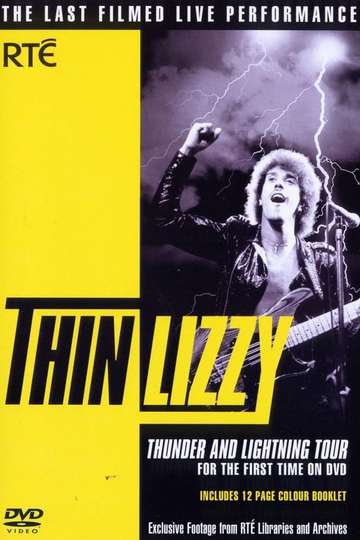 Thin Lizzy Thunder and Lightning Tour