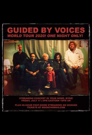 Guided by Voices World Tour 2020 Poster