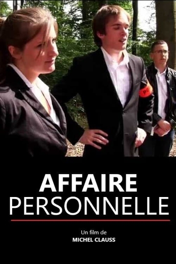 Affaire personnelle Poster