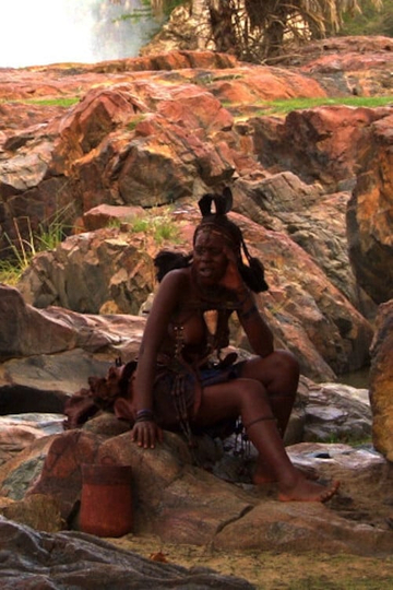 Tjitji the Himba Girl Poster