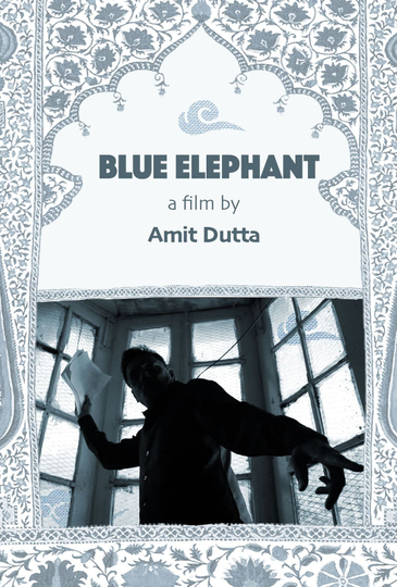 Blue Elephant Poster