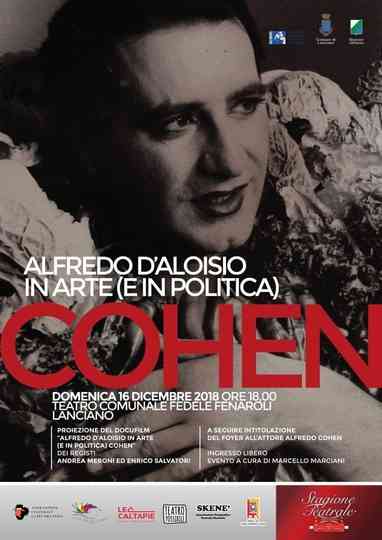 Alfredo DAloisio in arte e in politica Cohen