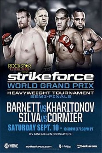 Strikeforce World Grand Prix SemiFinals Barnett vs Kharitonov Poster