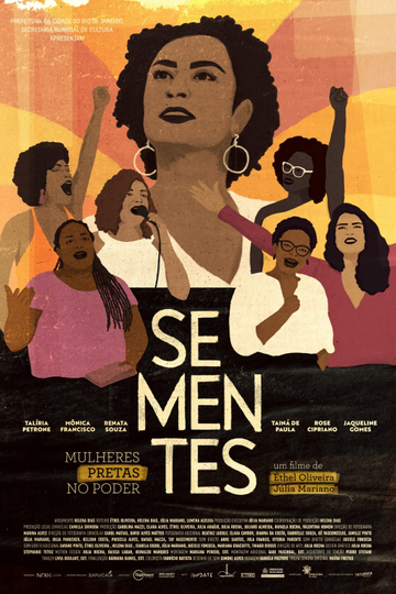 Sementes Mulheres Pretas no Poder Poster