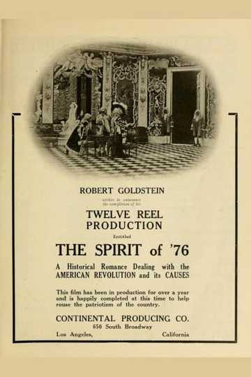 The Spirit of '76 Poster