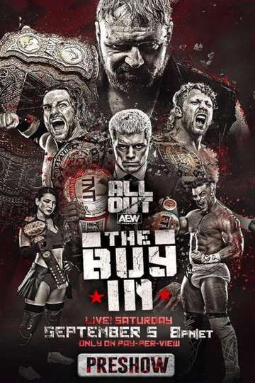 AEW All Out The BuyIn Poster