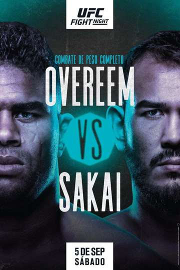 UFC Fight Night 176: Overeem vs. Sakai Poster