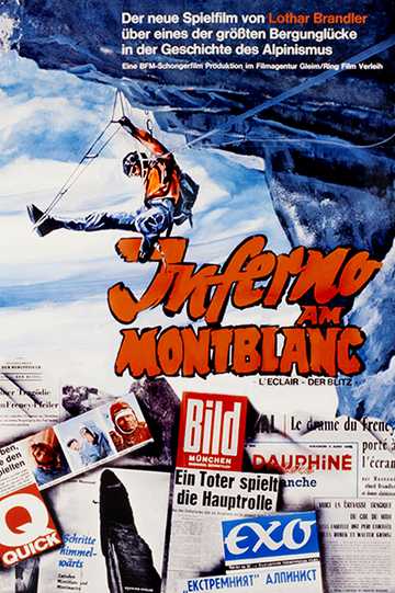 Inferno am Montblanc Poster