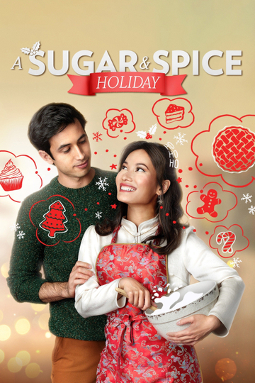 A Sugar & Spice Holiday Poster