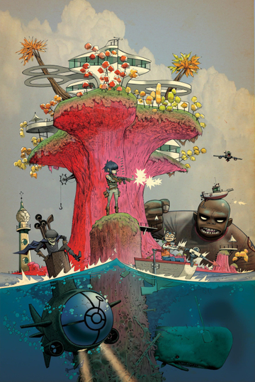 The Making of Plastic Beach Poster