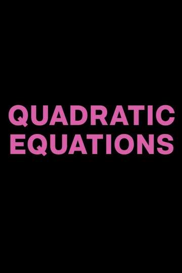 Quadratic Equations Poster