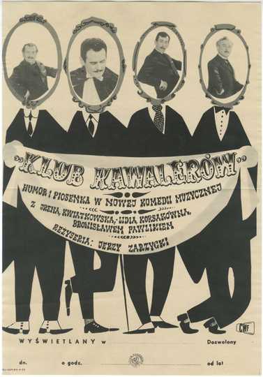 Klub kawalerów Poster